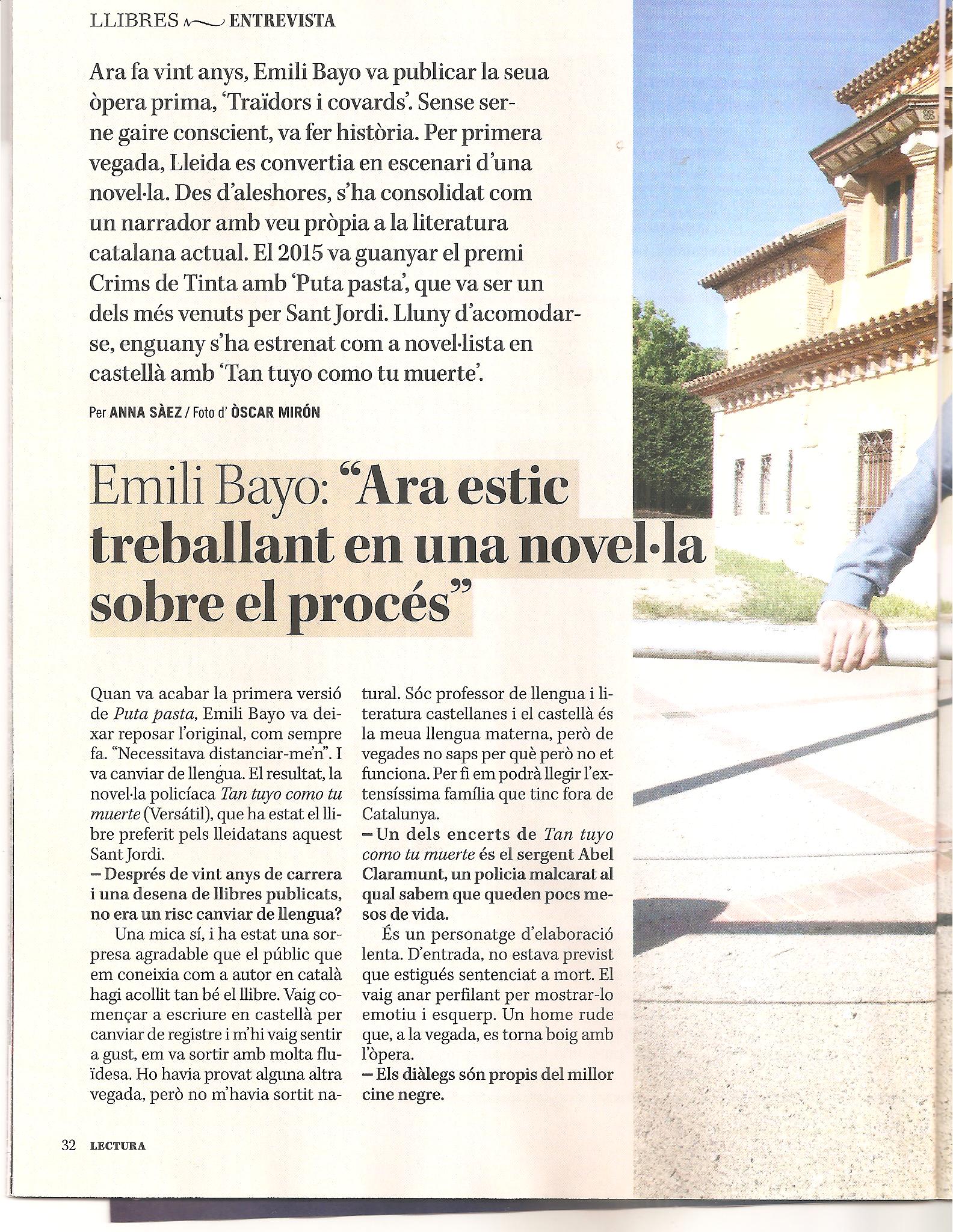 Lectura_Suplement dominical de Segre 7_5_17